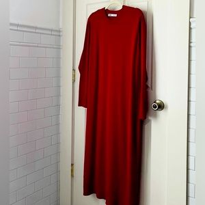 Red Zara Sweater Dress size XL